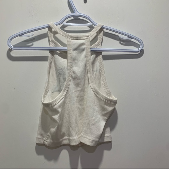 harlow retro hawaii halter neck tank top baby tee - Picture 3 of 5
